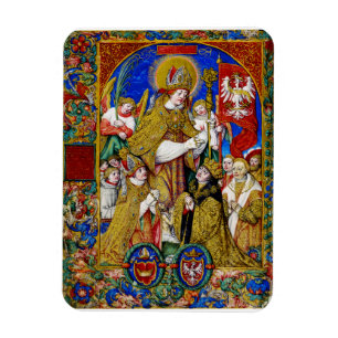 Saint Stanislaus Bishop and Martyr Magnet