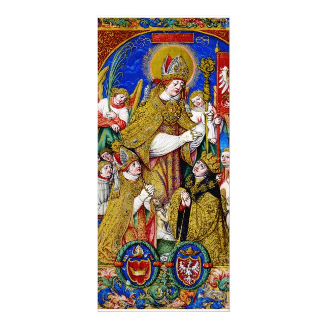 Saint Stanislaus Bishop and Martyr Rack Card (Front)