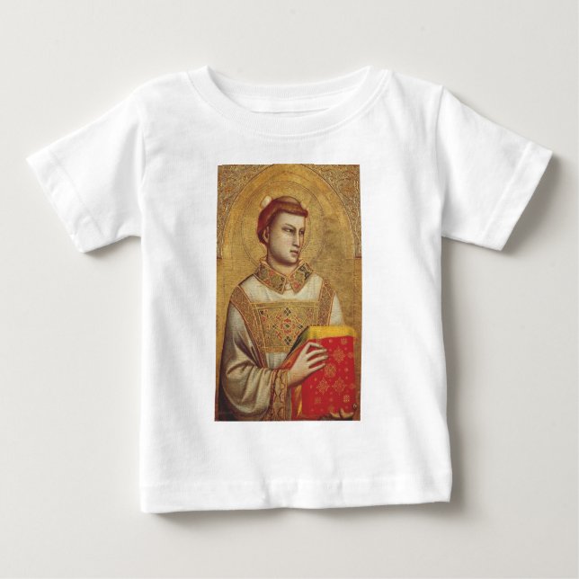 Saint Stephen by Giotto Baby T-Shirt (Front)