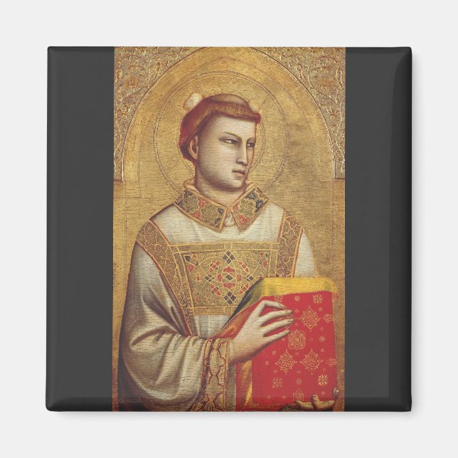 Saint Stephen by Giotto Magnet (Front)