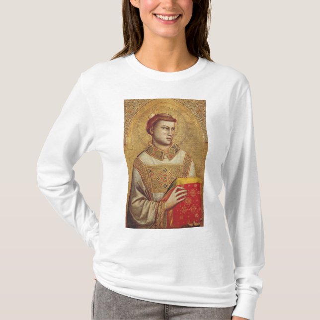 Saint Stephen by Giotto T-Shirt (Front)