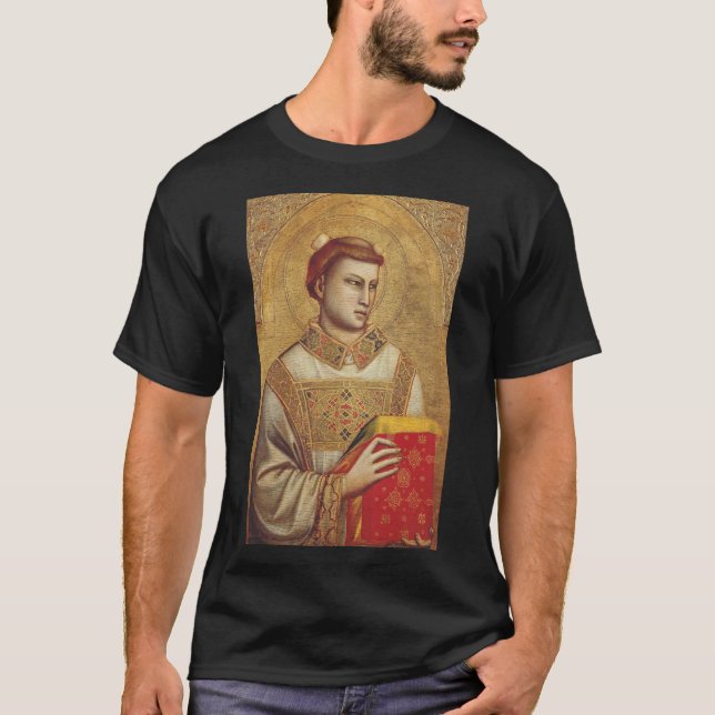 Saint Stephen by Giotto T-Shirt (Front)