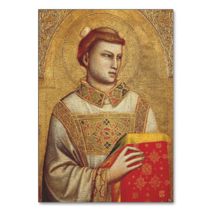 Saint Stephen by Giotto Table Number