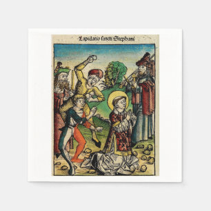 Saint Stephen Protomartyr First Martyr Napkin