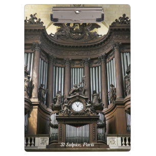 Saint Sulpice organ, Paris Clipboard