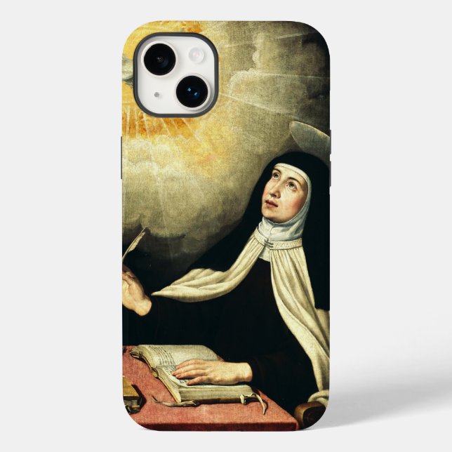 Saint Teresa of Avila Mystic of Fire Art  Case-Mate iPhone Case (Back)