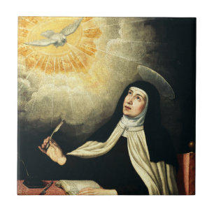 Saint Teresa of Avila Tile