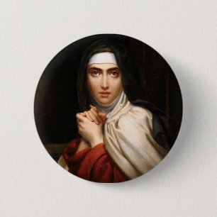 Saint Teresa of Jesus 6 Cm Round Badge