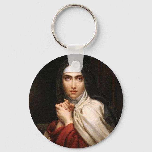 Saint Teresa of Jesus Key Ring (Front)