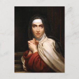 Saint Teresa of Jesus Spanish Mystic Postcard