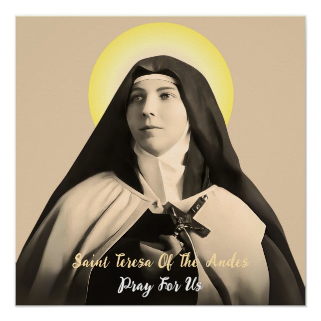 SAINT TERESA OF THE ANDES POSTER (Front)