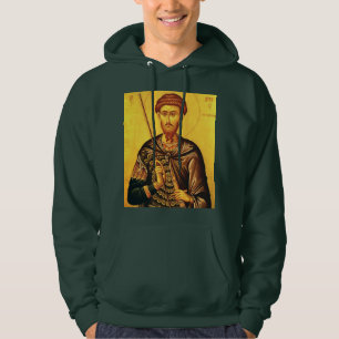 Saint Theodore Tiron orthodox icon Hoodie