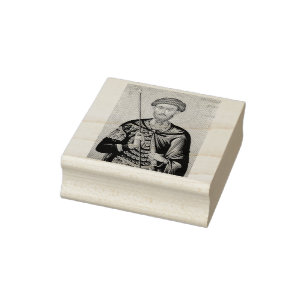 Saint Theodore Tiron orthodox icon Rubber Stamp