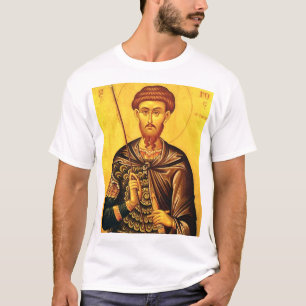 Saint Theodore Tiron orthodox icon T-Shirt