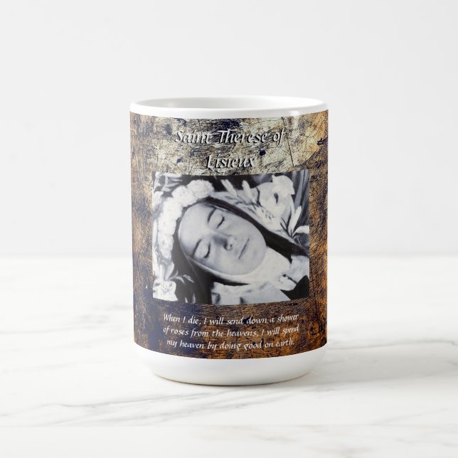 saint therese of lisieux coffee mug (Center)