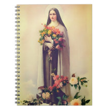Saint Therese of Lisieux Notebook