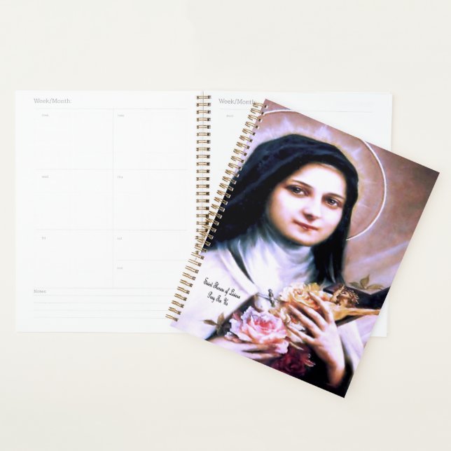 Saint Therese of Lisieux Planner (Display)