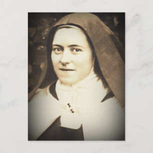 SAINT THERESE OF LISIEUX POSTCARD