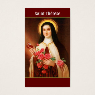 Saint Thérèse of Lisieux Prayer Cards