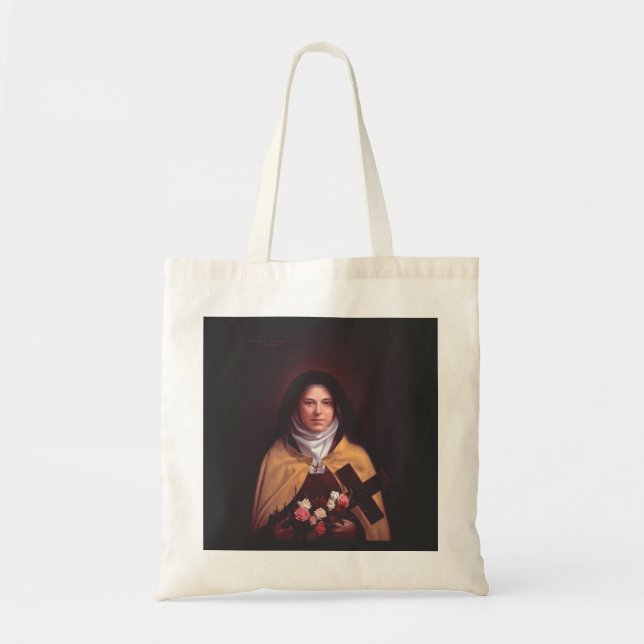 Saint Therese of Lisieux Tote Bag (Front)