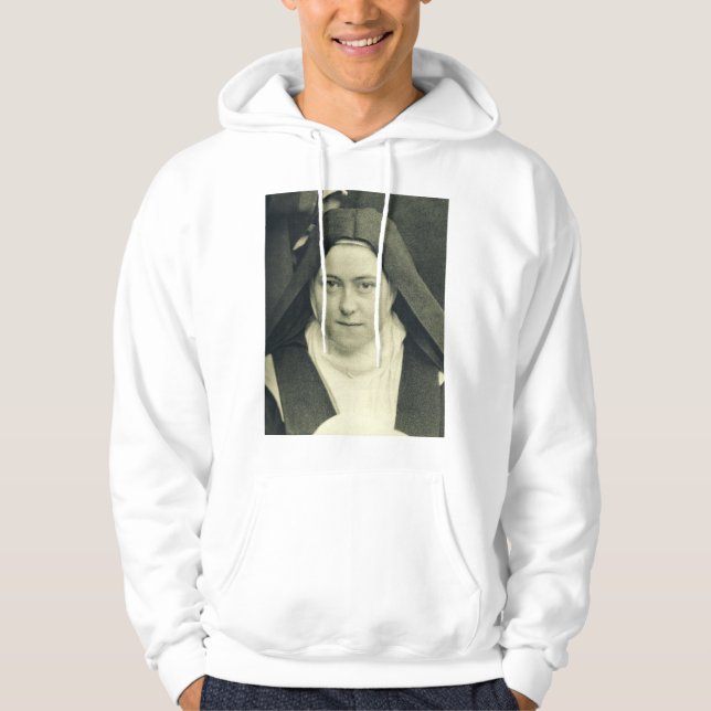 Saint Therese of the Child Jesus and the Holy Face Hoodie (Front)