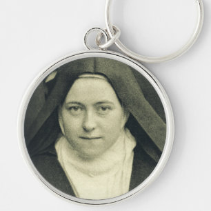 Saint Therese of the Child Jesus and the Holy Face Key Ring