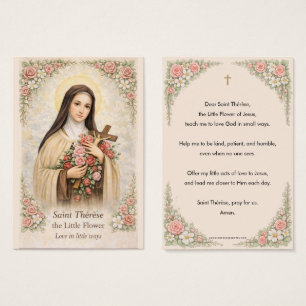 Saint Thérèse the Little Flower Children’s Prayer 