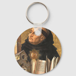 Saint Thomas Aquinas Key Ring