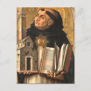 Saint Thomas Aquinas Postcard