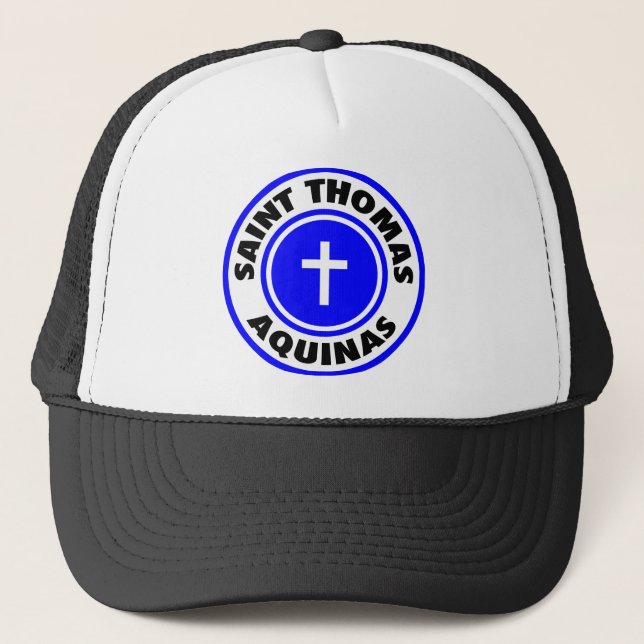 Saint Thomas Aquinas Trucker Hat (Front)