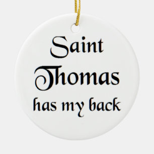 saint thomas coffee mug ceramic tree decoration