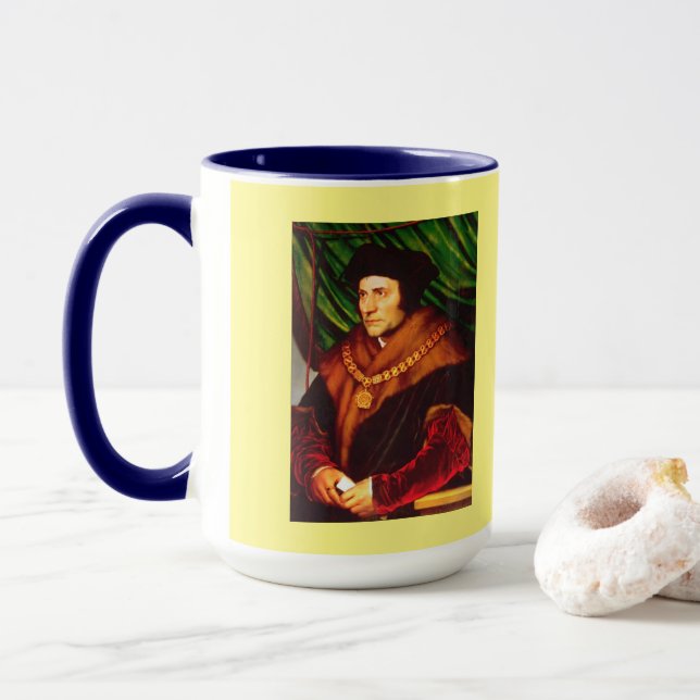 Saint Thomas More Mug (With Donut)