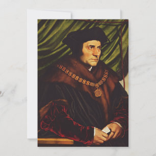 Saint Thomas More  Thank You Card