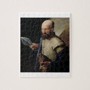 Saint Thomas (oil on canvas) Jigsaw Puzzle