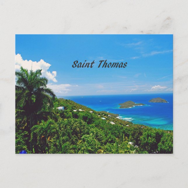 Saint Thomas Postcard (Front)