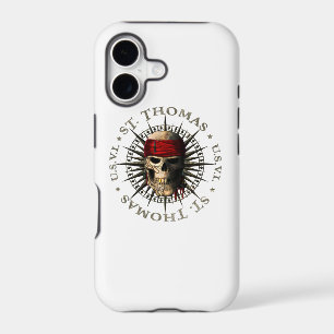 Saint Thomas USVI Pirate Skull
