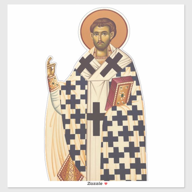 Saint Timothy of Ephesus Traditional Orthodox Art (Sheet)