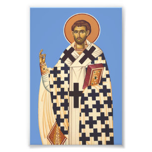 Saint Timothy the first Christian bishop of Ephes  Photo Print