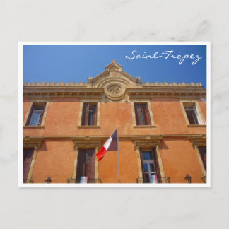 saint tropez bldg front postcard