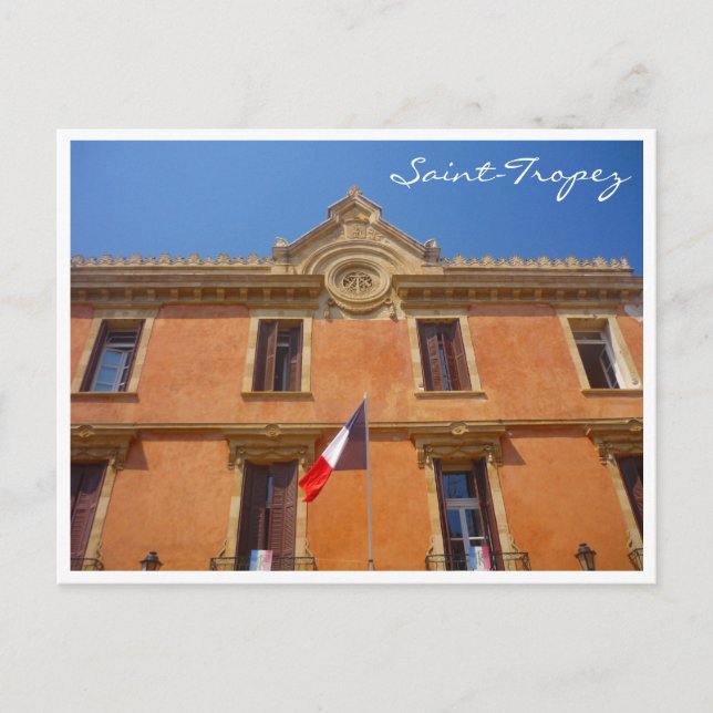 saint tropez bldg front postcard (Front)