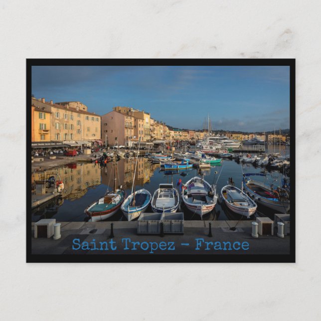 Saint Tropez, France Postcard (Front)