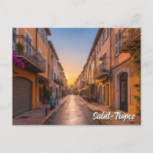 Saint-Tropez France Travel Postcard
