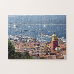 saint tropez harbour jigsaw puzzle