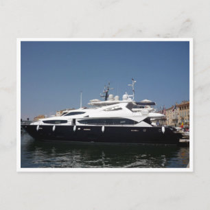 saint tropez maxi boats postcard