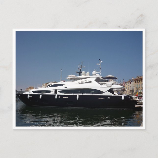 saint tropez maxi boats postcard (Front)