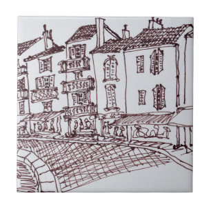 Saint-Tropez Waterfront Saint-Tropez, France Tile