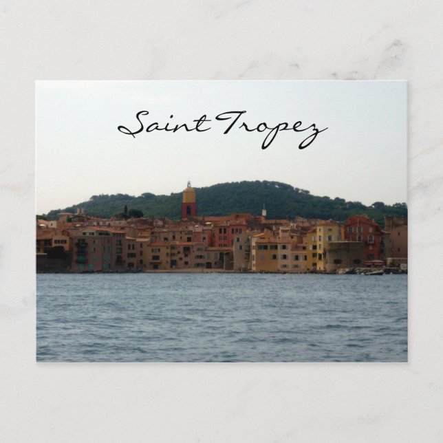 saint tropez waters postcard (Front)