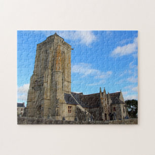 Saint Tugen chapel in Primelin Jigsaw Puzzle