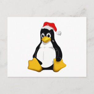 Saint Tux Postcard