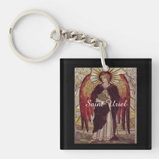 Saint Uriel Key Ring (Front)